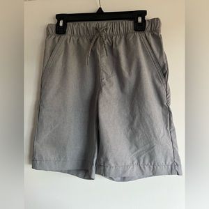 Old Navy StretchTech Jogger Shorts, Light Grey, Size Youth Large (10-12)